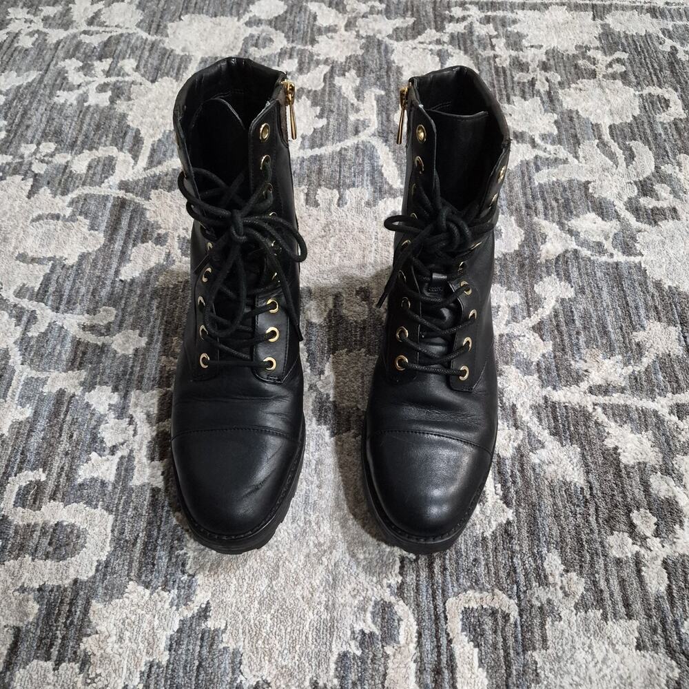 Michael Kors Bastian Ankle Boot Women Black Size 7.5